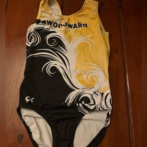 GK gymnastics leotard- Woodward- size small- KYLA ROSS SIGNED